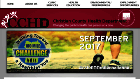 What Christiancountyhd.com website looked like in 2017 (6 years ago)