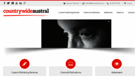 What Cwaustral.com.au website looked like in 2017 (6 years ago)