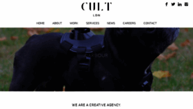 What Cultldn.com website looked like in 2017 (6 years ago)