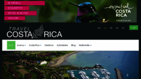 What Costaricaviajes.cr website looked like in 2017 (6 years ago)