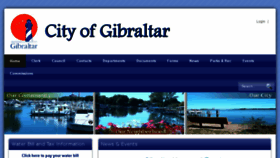 What Cityofgibraltar.net website looked like in 2017 (6 years ago)