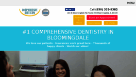 What Comprehensivedentistry.com website looked like in 2017 (6 years ago)