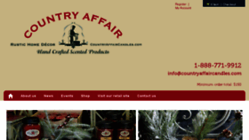 What Countryaffaircandles.com website looked like in 2017 (6 years ago)