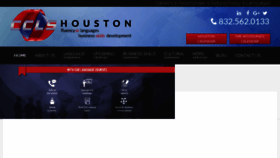 What Cclshouston.com website looked like in 2017 (6 years ago)