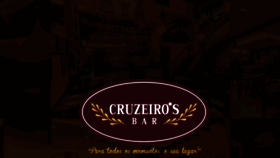 What Cruzeirosbar.com.br website looked like in 2017 (6 years ago)