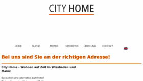 What City-home.de website looked like in 2017 (6 years ago)