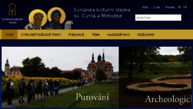 What Cyril-methodius.eu website looked like in 2017 (6 years ago)