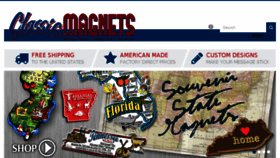What Classicmagnets.com website looked like in 2017 (6 years ago)