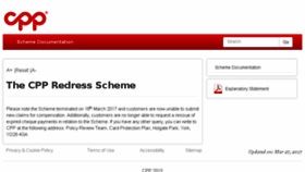 What Cppredressscheme.co.uk website looked like in 2017 (6 years ago)