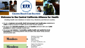 What Ccah-alliance.org website looked like in 2017 (6 years ago)