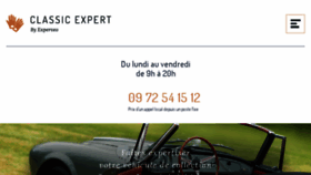 What Classicexpert.fr website looked like in 2017 (6 years ago)