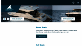 What Calibreyachts.com website looked like in 2017 (6 years ago)