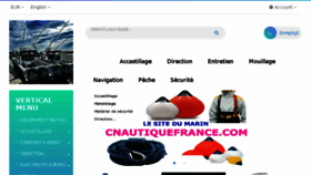 What Cnautiquefrance.com website looked like in 2017 (6 years ago)