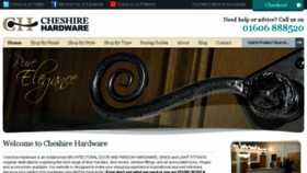 What Cheshirehardware.com website looked like in 2017 (6 years ago)
