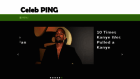 What Celebping.com website looked like in 2017 (6 years ago)