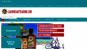 What Caribbeantrading.com website looked like in 2017 (6 years ago)