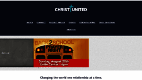 What Christislove.org website looked like in 2017 (6 years ago)