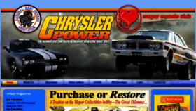 What Chryslerpower.com website looked like in 2017 (6 years ago)