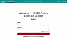 What Courses.nyiad.edu website looked like in 2017 (6 years ago)