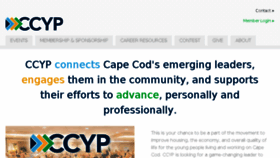What Capecodyoungprofessionals.org website looked like in 2017 (6 years ago)