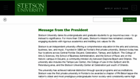 What Catalog.stetson.edu website looked like in 2017 (6 years ago)