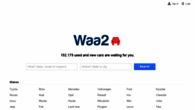 What Cars.waa2.co.za website looked like in 2017 (6 years ago)