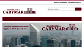 What Carymar.es website looked like in 2017 (6 years ago)