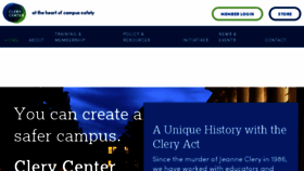 What Clerycenter.org website looked like in 2017 (6 years ago)