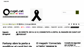 What Cugat.cat website looked like in 2017 (6 years ago)