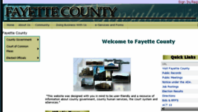 What Co.fayette.pa.us website looked like in 2017 (6 years ago)