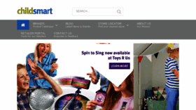 What Childsmart.com.au website looked like in 2017 (6 years ago)