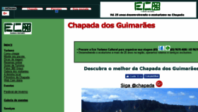 What Chapadadosguimaraes.com.br website looked like in 2017 (6 years ago)
