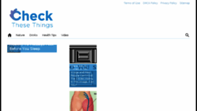 What Checkthesethings.com website looked like in 2017 (6 years ago)