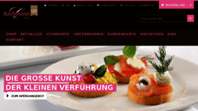 What Confiserie.ch website looked like in 2017 (6 years ago)