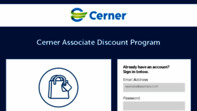 What Cerner.perkspot.com website looked like in 2017 (6 years ago)
