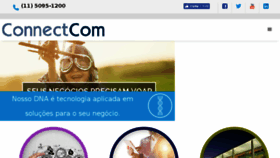 What Connectcom.com.br website looked like in 2017 (6 years ago)