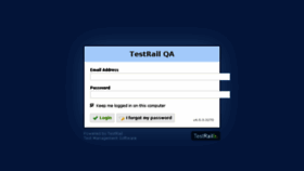 What Chegg.testrail.com website looked like in 2017 (6 years ago)