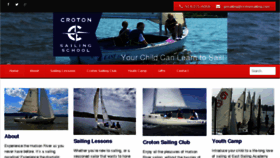 What Crotonsailing.com website looked like in 2017 (6 years ago)