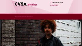 What Casaklinieken.nl website looked like in 2017 (6 years ago)