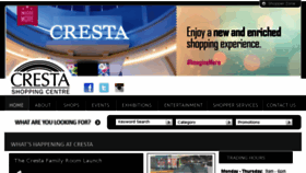 What Crestashoppingcentre.co.za website looked like in 2017 (6 years ago)