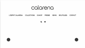 What Calarena.com website looked like in 2017 (6 years ago)