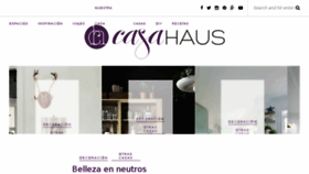 What Casahaus.net website looked like in 2017 (6 years ago)