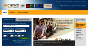 What Choicehotelsmexico.com website looked like in 2017 (6 years ago)