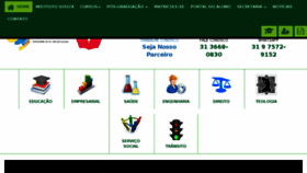 What Cursosposgraduacaoonline.com.br website looked like in 2017 (6 years ago)