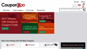 What Couponkoo.com website looked like in 2017 (6 years ago)