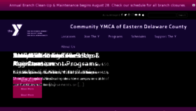 What Communityymca.org website looked like in 2017 (6 years ago)