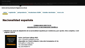 What Cendoreg.es website looked like in 2017 (6 years ago)