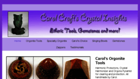 What Crystalinsights.net website looked like in 2017 (6 years ago)