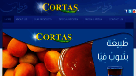What Cortasfood.com website looked like in 2017 (6 years ago)