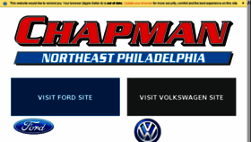 What Chapmancars.com website looked like in 2017 (6 years ago)